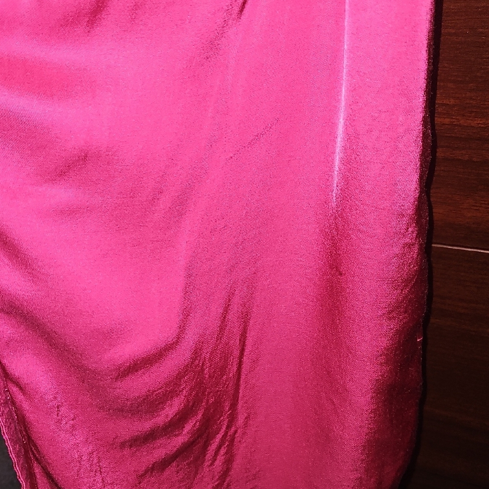 Ralph Lauren Fuchsia Collared Button-Up Belted Shirt Dress - Picture 6 of 6